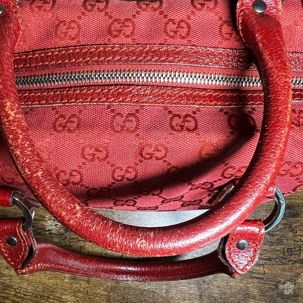 Gucci - Boston Bag - Red - Picture 6 of 9